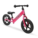 LAVA SPORT Laufrad - Ultraleichtes Kinderfahrrad ab 2 Jahren, Lauflernhilfe für Jungen und Mädchen, 12 Zoll Räder, höhenverstellbares Lenkrad und Sattel, Aluminiumrahmen, Eva-Reifen, Rosa