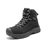 NORTIV 8 Damen-Wanderstiefel,Size 41.5,Schwarz,SNHB243W