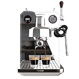 Cecotec Espresso-Kaffeemaschine Barista Baristeo Intima, professionelle Barista-Espressomaschine, Vorbrüh-System, 15 Bar Pumpe, einfaches Befüllen, 1,7L Wassertank und Tassenwärmer