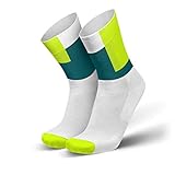 INCYLENCE RUNNING Laufsocken mit gezielter Kompression, Damen und Herren, 1 Paar, Neongelb, Gr. 39-42