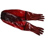 Yardenfun Extra Lange Arbeitshandschuhe aus Robustem Material mit Schnittschutz 65cm Armlang Chemikalienbeständig Wiederverwendbare Schutzhandschuhe für Haushalt Garten und Labor