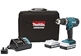 MAKITA G-Serie HP457DWEX2 Akkuschrauber, kabellos, 18 V, 1,5 Ah, Li-Ion, 2 Stück