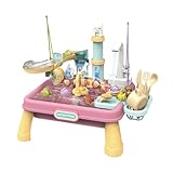 Kinder Wassertisch - Kindersandkasten mit Wasserspiel | Lernspielzeug Aktivität Für Kindergarten Und Familie