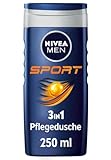 NIVEA MEN Sport Duschgel (250 ml), pH-hautneutrale...