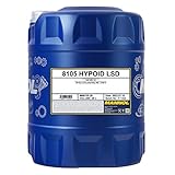 20 Liter MANNOL Schaltgetriebeöl Hypoid LSD 85W-140 API GL-5 LS Getriebeöl