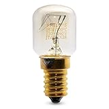 Philips 25 W SES E14 Glühbirne für Mikrowelle / Backofen, Hitzebeständig bis 300° C, 3 Stück