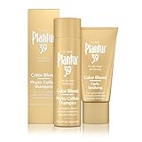 Plantur 39 Color Blond Phyto-Coffein-Shampoo, 250 ml + Farb-Spülung, 150 ml - Für warmes Blond bei jedem Waschen | Gegen menopausalen Haarausfall