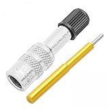 Aymzbd 6X Bike Front Gabel Ventiladapter Fahrrad Extender Luftgabel Aufblasbare Ventiladapter für Downhill Fork Mountain Accessoires
