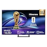 Hisense 50E89Q Fernseher, 50 Zoll (126cm), 4K ULED Mini LED, Smart TV, 144Hz Game Mode PRO, Hi-View AI Engine, AI Smoothmotion, Built-in Subwoofer, Dolby Vision.Atmos, Filmmaker Mode, Hi-Concerto