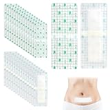 30 Stück Duschpflaster Wasserfest Groß - 25 x 10 cm Wasserdichte Duschauflage, Geeignet für Schwimmen, Duschen, Bieten effektiven Wasserschutz