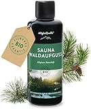 AllgäuQuelle® Saunaaufguss [100% reine Bio Öle] Naturluft Alpenzirbe Fichte Latschenkiefer Minze 100ml
