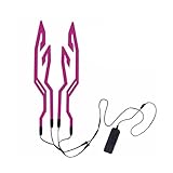 Motorradhelmbeleuchtung – LED-Signalleiste, Wiederaufladbare Helmlampe | 3 Modi Nachtsicherheitsanzeige, Wasserdichter Heckaufkleber, Verwendung Für Die Sichtbarkeit Beim Fahrrad-, Roller- Und Motorra