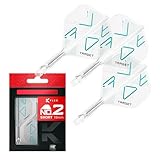 Target Darts K-Flex Rove Dart-Flights und Schäfte, No. 2 (Short, 19 mm) | 3er-Set K-Flex mit integriertem Flight und Schaft, All-in-one-Schaft | Profi-Dartzubehör