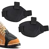 2 Stücke Schuhschutz Motorrad Gangschaltung, Motorrad Gangschaltung Pad,Motorrad Schuhschutz Stiefel,Gummi Schalthebel Schuhe Stiefel Scuff Protector Shifter Guards,Schwarz