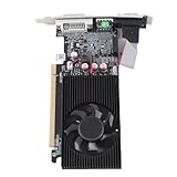 SENECESLI Computergrafikkarte, 700 MHz Kernfrequenz 2560x1600 Auflösung 2 GB DDR3 64 -Bit -Grafikkarte für die Filmansicht für 11