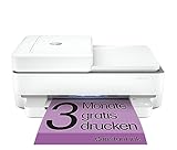 HP ENVY 6420e Multifunktionsdrucker, 3 Monate gratis drucken mit HP Instant Ink inklusive, HP+, Drucker, Kopierer, Scanner, Mobiler Faxversand, WLAN, Automatischer Dokumenteneinzug