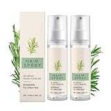 Haartonikum Rosmarin,100 ml Haar-Serum für Fettigem Haar und Schuppen,Fördert natürliches Haarwachstum,Gegen Haarausfall und Dünner werdendes Haar,für Gesunde Kopfhaut,Haarpflege (2PC)