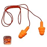 4 Paar Silikon Ohrstöpsel mit Seil, Schalldichte Ohrstöpsel, Schwimmen Ohrstöpsel, Schalldichte Ohrstöpsel, Gehörschutzstöpsel, Lärmschutz Ohrstöpsel, Ear Plugs, Mit Aufbewahrungsbox