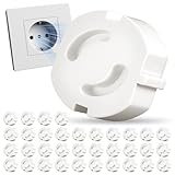 HOTUT Steckdosen Kindersicherung, 35 Stück Steckdosenschutz zum Stecken, Steckdose Kindersicherung, Steckdosensicherung für Babys und Kinder, Babysicherung Steckdose