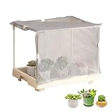 MWZBTG Indoor Gewächshaus - Regale Für Pflanzenanbau | Winter Gewächshaus Für Wohnung Balkon Terrasse Garten