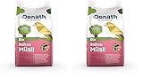 Donath Bio Balkon Müsli -schalenfrei für einen sauberen Balkon - die feine Bio Mischung mit energiereichen Erdnüssen - Ganzjahres Wildvogelfutter - aus unserer Manufaktur in Süddeutschland - 2Kg