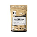Bremer Gewürzhandel langer Pfeffer, ganz, Stangenpfeffer für Koch- und Bratgerichte, feine Süße und scharf, 3 x 50g