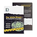 Deductus Krimispiel - Der letzte Bissen (Fall 1) - Detektivspiel, Rätselspiel, Tatort, Gesellschaftsspiel für Zuhause