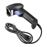 NetumScan 2D-Barcode Scanner - Tragbarer QR-Barcode-Leser/Bildwandler (PDF417, QR, Data Matrix) mit USB-Kabel für PC, Mac, Laptop, NSL5