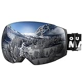 OutdoorMaster Unisex Skibrille PRO Damen Herren mit...