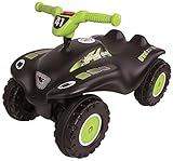 BIG-Bobby-Quad-Racing - Kinderfahrzeug mit Geheimfach und Kniemulde für ältere Kinder, 27 cm Sitzhöhe, belastbar bis zu 50 kg, Rutschfahrzeug für Kinder ab 3 Jahr