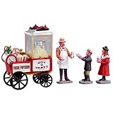 Lemax - Popcorn Seller - Popcorn Zübehör für die eigene kleine Weihnachtswelt