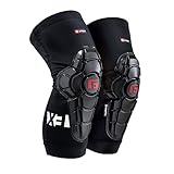G-Form Pro-X3 Mountain Bike Knieschützer - Knieschützer für Damen und Herren - Schwarz/Weiß, Jugend S/M