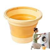 Falteimer Kompakter Wassereimer Tragbarer Angeleimer Haushalt Wasserbehälter Reise Wassereimer Multifunktionaler Falteimer Wassereimer Camping Wasserbehälter 6L