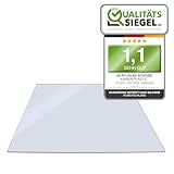 KAISER plastic® Acrylglas Scheibe |500 x 750 mm | 4mm Stärke | glasklar und transparent | UV beständig | Premium Qualität