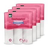 by Amazon Toilettenpapier, 4-lagig Gestepptes, Besonders Weich, 48 Rollen (12 Rollen, 4-er Pack), 160 Blätter pro Rolle, FSC-Zertifiziert