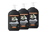 Schauma Schwarzkopf for Men Sports Power Shampoo (3x 750 ml) Kräftigungsshampoo, 2in1 Formel zum waschen von Haar und Körper, Erlebe mit Carnitin-T & Protein den Frische-Kick