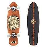 Osprey Twin Top Longboard, Canadian Maple Deck Longboard Skateboard für Jungen und Mädchen, mehrere Farben, 27,75 Zoll