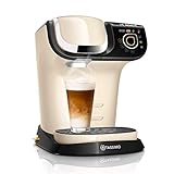 Tassimo My Way 2 Kapselmaschine TAS6507 mit Wasserfilter, über 70 Getränke, Getränkepersonalisierung, Kaffeevielfalt, einfache Zubereitung, 1.500 Watt, creme