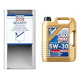 LIQUI MOLY 6124 Seilfett 5 l & Longlife III 5W-30 | 5 L | Synthesetechnologie Motoröl | Art.-Nr.: 20647