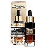 L'Oréal Paris Anti-Aging Nachtserum zur Förderung der Zellregeneration, Mit Antioxidantien und Vitamin E, Age Perfect Zell Renaissance Midnight Serum, 30 ml