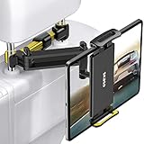 Tablet Halterung Auto,Tablethalterungen Auto - Ausziehbare KFZ Tablet Halter Kopfstütze,Universal 360° DrehungTablet Kopfstützenhalter für iPad,Switch,Sumsung Tab,Smartphone und 4,7-13 Zoll Geräte