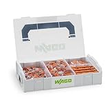 WAGO L-BOXX® Mini Serie 221 Box 130 Stück Anschlussklemmen 5 Gelbox IPX8