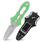 MILLION SOURCE Tauchermesser Edelstahl für Tauchbegeisterte perfekt für Unterwasserabenteuer, Erwachsene