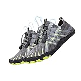 Raxove Minimalistische Schuhe, Bergsteigerschuhe für Damen, Sportzubehör zum Klettern, Driften, Rucksackreisen, Angeln, Radfahren und Reisen für Damen und Herren, Grau