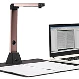 Gtremulent Dokumentenscanner Dokumentenkamera: Tragbarer A3/A4 Flachbettscanner mit OCR Texterkennung - USB Fotoscanner für Lehrer im Unterricht | 8MP HD Kamera mit Selbstglättung (Windows)