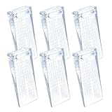 Türstopper Boden 6 Stück Höhenverstellbar kratzfester Rutschfester türkeil gummi hoch Gummi Türkeil Rutschfest für Balkontür, Arbeitszimmer, Kinderzimmer