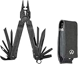 Leatherman Super Tool 300 - 19-in-1-Multi-Tool mit starker Zange für harte Jobs - Schwarz mit Molle-Holster