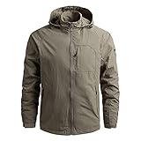 callmo Deals of The Day Regenjacken & -Mäntel Für Herren | Regenjacke Atmungsaktiv Für Männer Wasserdicht Outdoorjacke Leichte Fahrrad Regenmantel Mit Kapuze Wetterfeste Hochwertige Allwetter