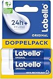 Labello Original Lippenpflegestift Doppelpack, hochwirksame...