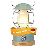 Naturbummler ® Campinglampe [Bis 200h Leuchtkraft &...